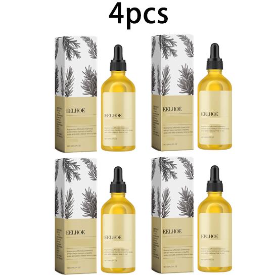 EELHOE plant extract Rosemary hair care essential oil soothes dry scalp, improves dry hair, knotted home care, soft, fluffy and brightens hair 60ml