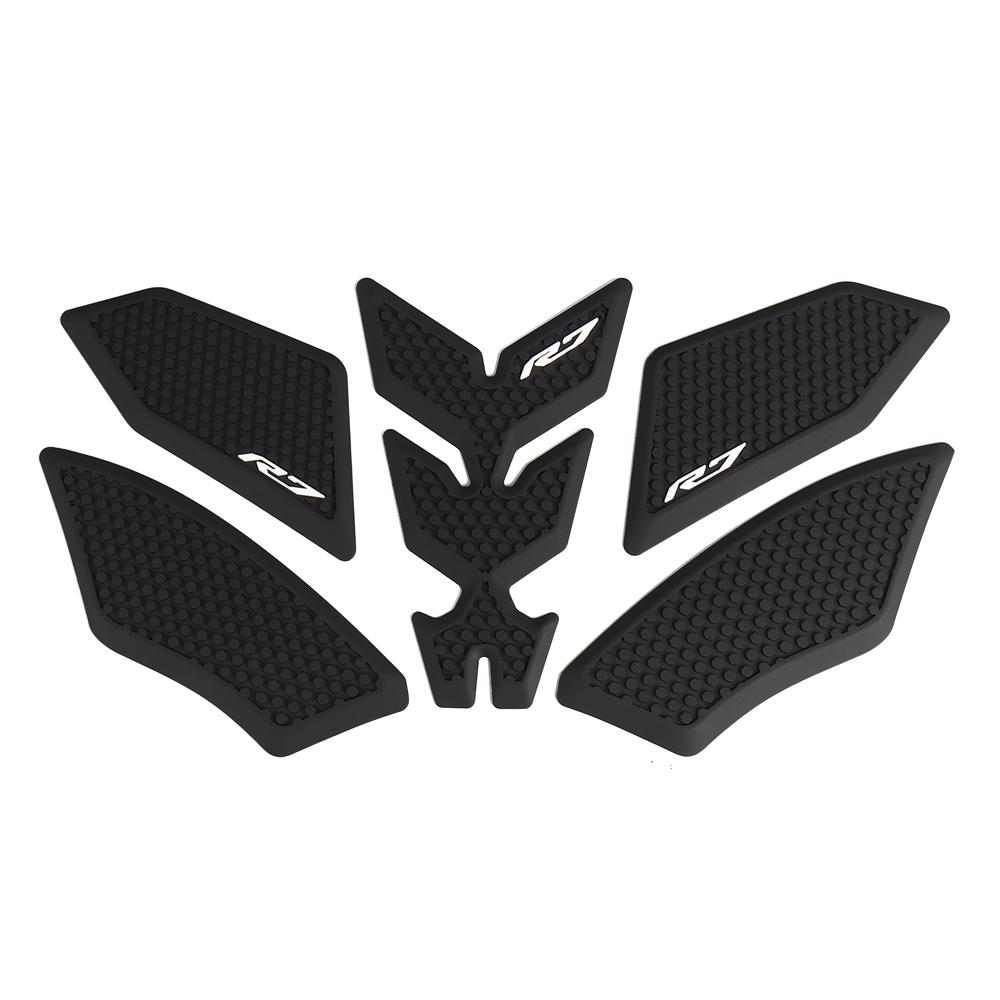 Motorcycle Tank Pads For YAMAHA YZF R7 YZFR7 YZF-R7 2026 New Fuel Tank Stickers Protector Knee Non-slip Pad Tank Grips Kit