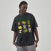 Retro Hip Hop Style T-Shirt Humor Gurken-Print Do Old Neutral Kurzarm Übergröße Rundhals Pullover
