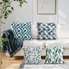 Blue Green Bohemian Style Cushion Covers Pillowcase Fantasy-Inspired Home Decor Sofa Cushion Cover Living Room Bed Car Decor