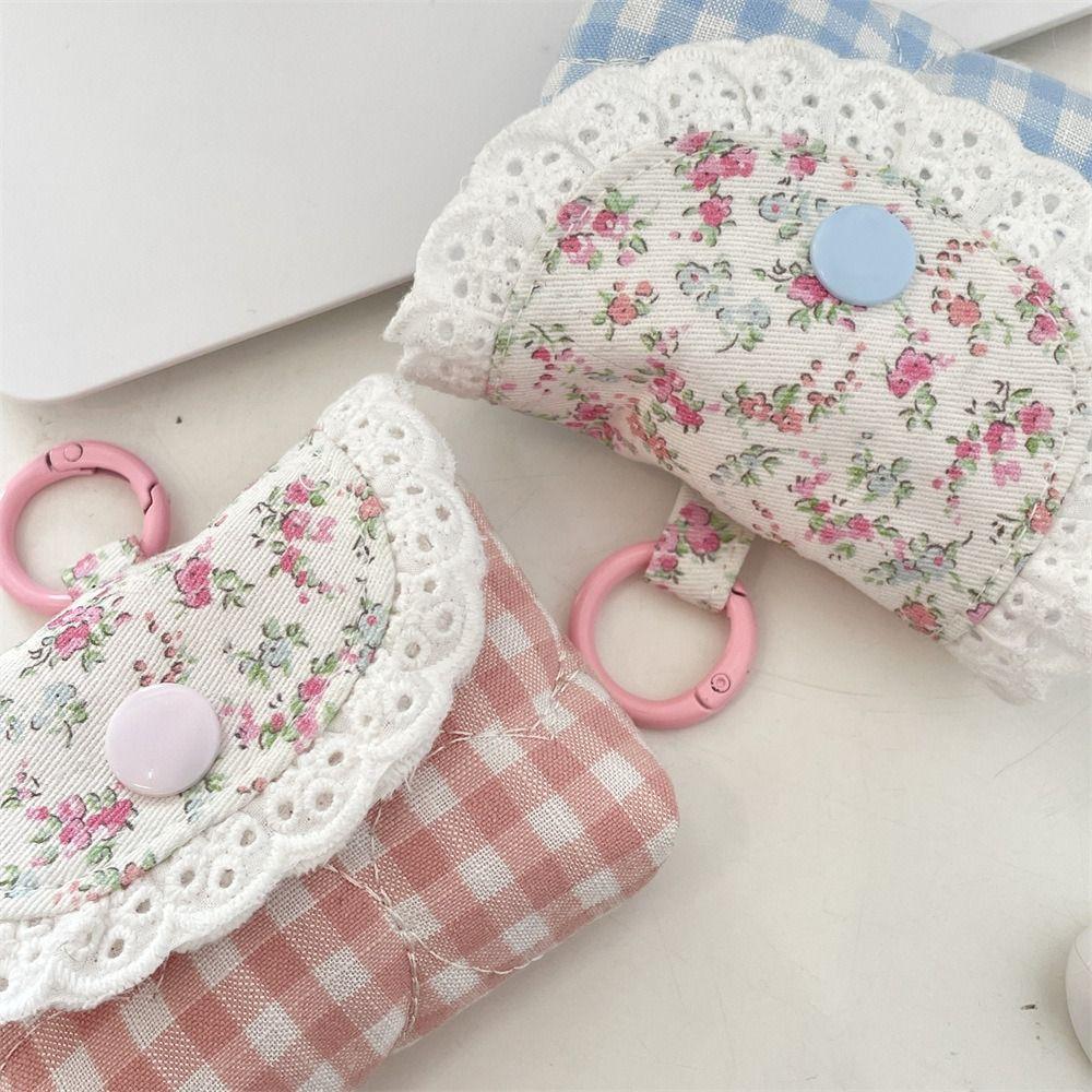 Multifunctional Headphone Case Pouch Polyester Small Wallet New Earphone Storage Bag