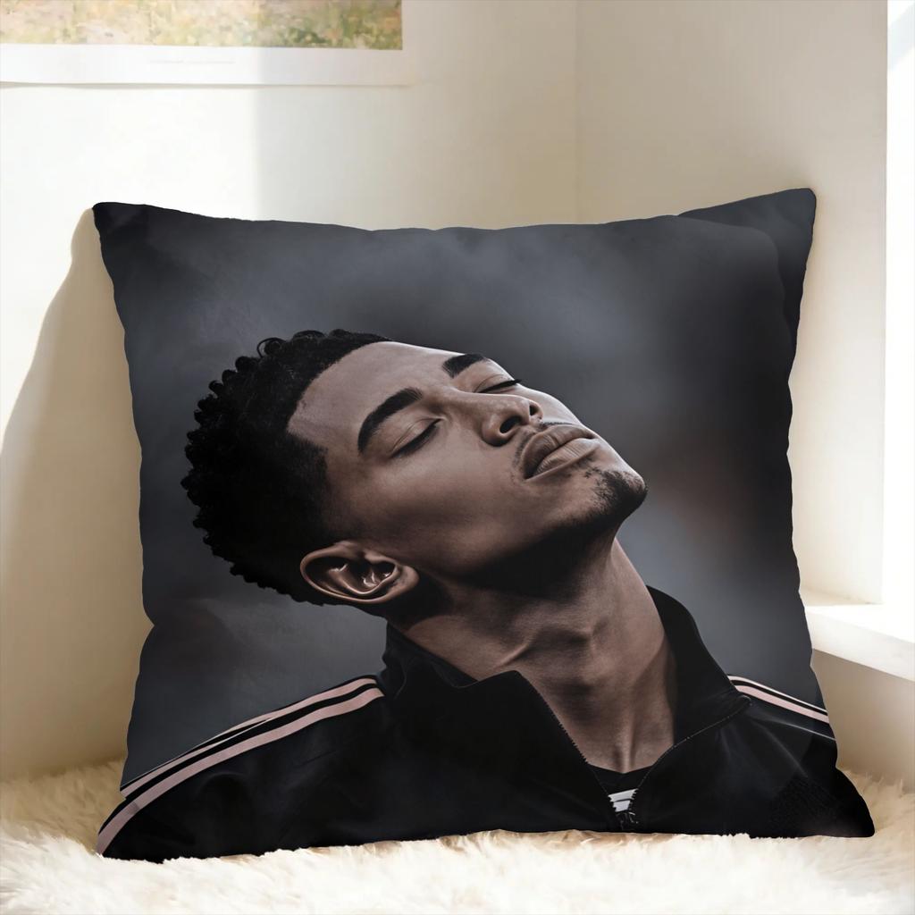 Football J-Jude B-Bellinghams Pillow Cover Morden Pillow Case For Living Room Chair Comfy Pillowcases Gift