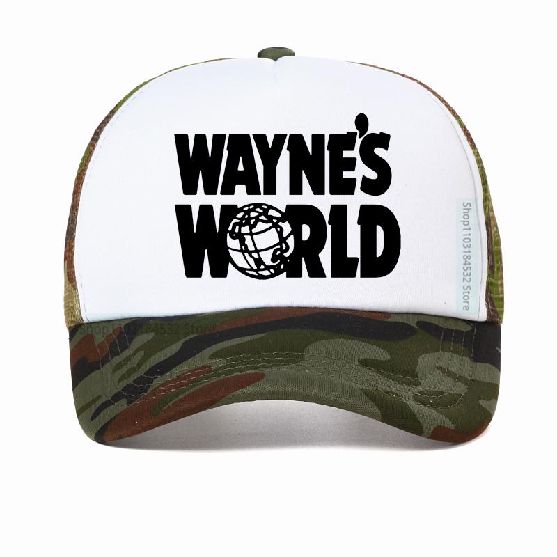 Waynes World Snapback Cotton Baseball Cap Unisex Women Hip Hop Dad Trucker Hat Casquette