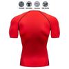Skull Pattern  Men's Sports T - Shirt Training Fitness Compression Workout T - Shirt Athletic Tees Gym T - Shirts Running