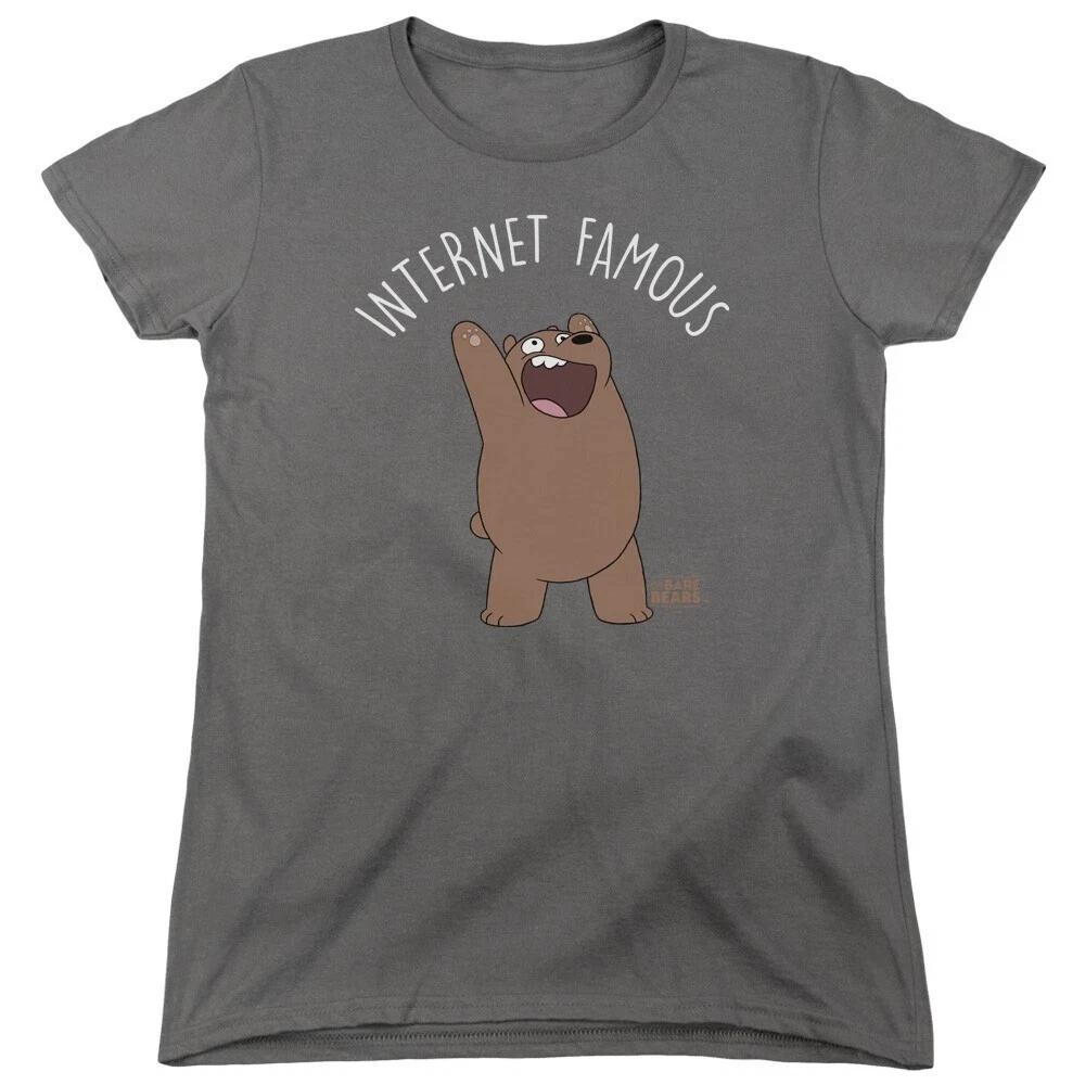 We Bare Bears  Internet Famous  Women s T-Shirt 4XL
