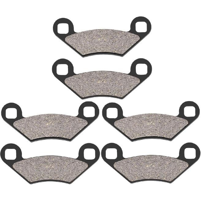 Road Passion Front & Rear Brake Pads for POLARIS 500 Outlaw 2006 2007/500 Predator TLD 2003 2007/500 Sportsman x2 x 2 EFI 2007 2008 2009/700