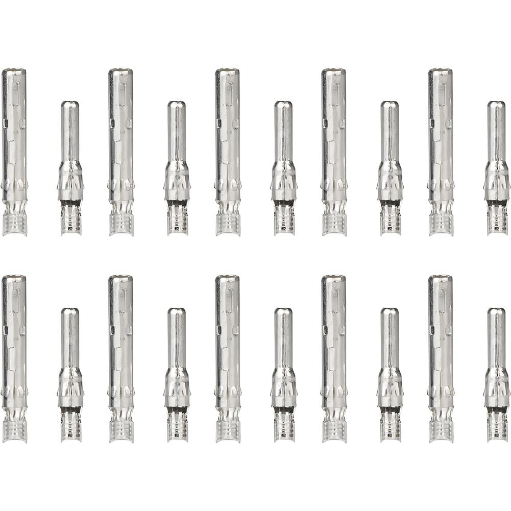 

High Performance Inner Core Solar Connector Terminal Pair with Tinned Copper for Professional Use 10/20/50 Pairs