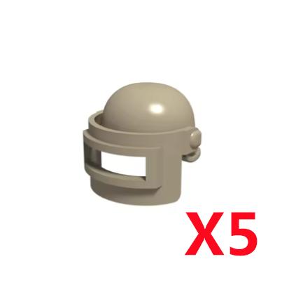 Military Building Block Figure Cap Tactical Helmet Alpha Motorcycle Lenses Gas Masks Flame Emitter Night Vision Device Gift Toys