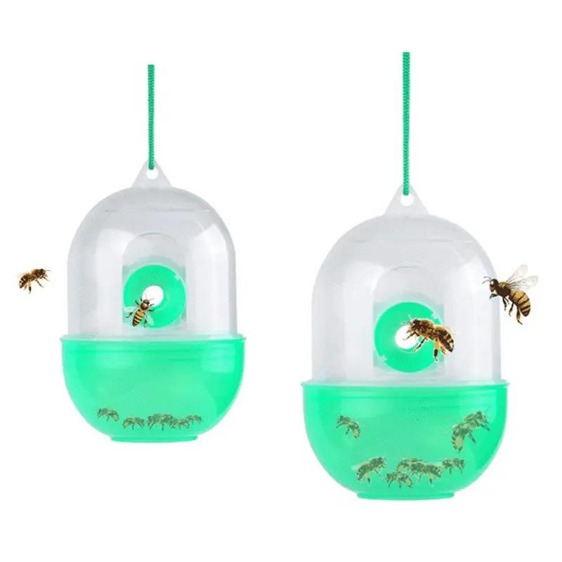 Reusable Outdoor Wasp & Fly Trap - Heavy-Duty Pest Control Cage, Effective for Hornets/Bees, Easy to Hang & Clean, Weather-Resis