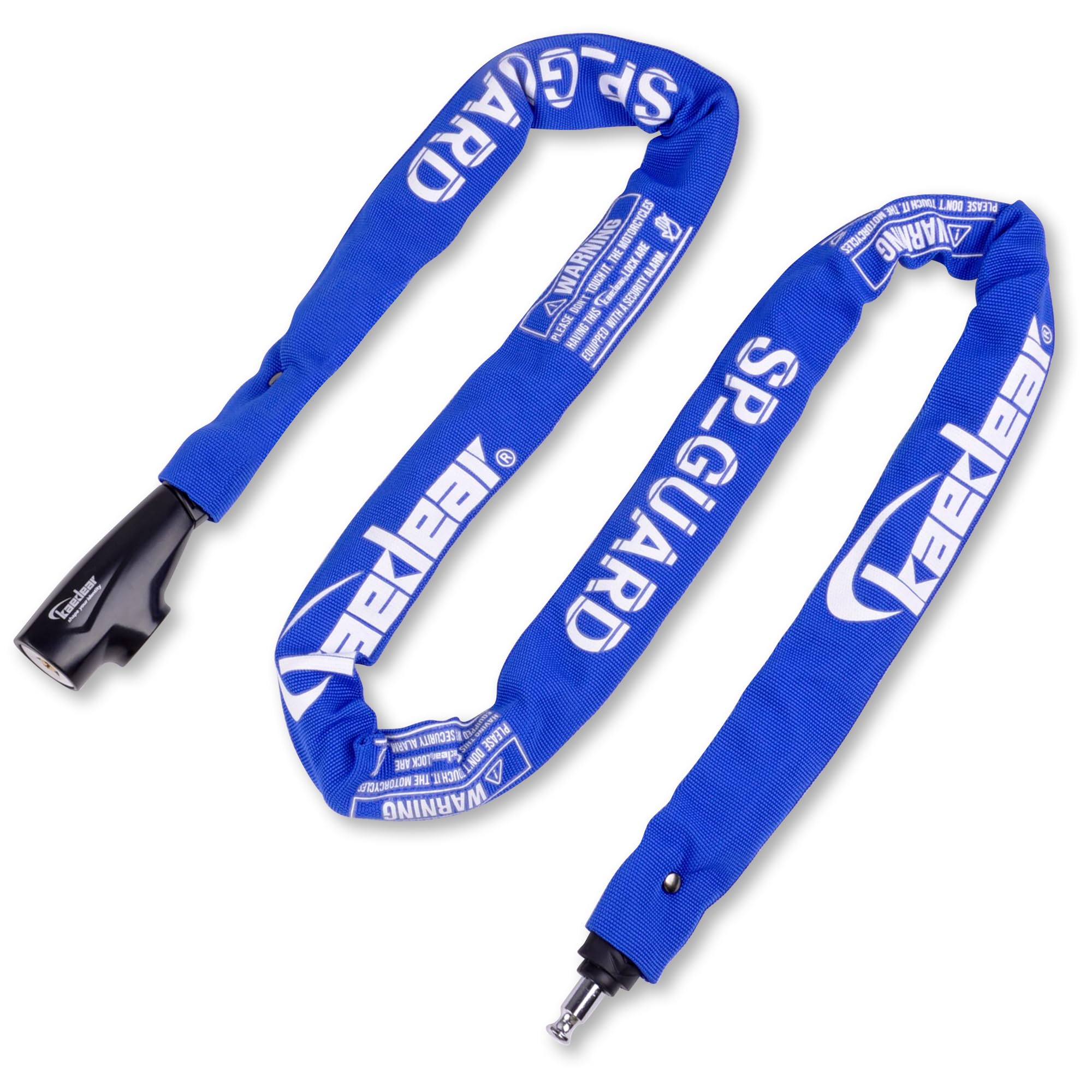 

Kaedear Мотоциклетный цепной замок с ключом 1500 мм 6 мм квадратная цепь Потеря ключа Дублирование ключа Замок, Цепь, Длина, Диаметр, Сверхпрочный цилиндр, синий