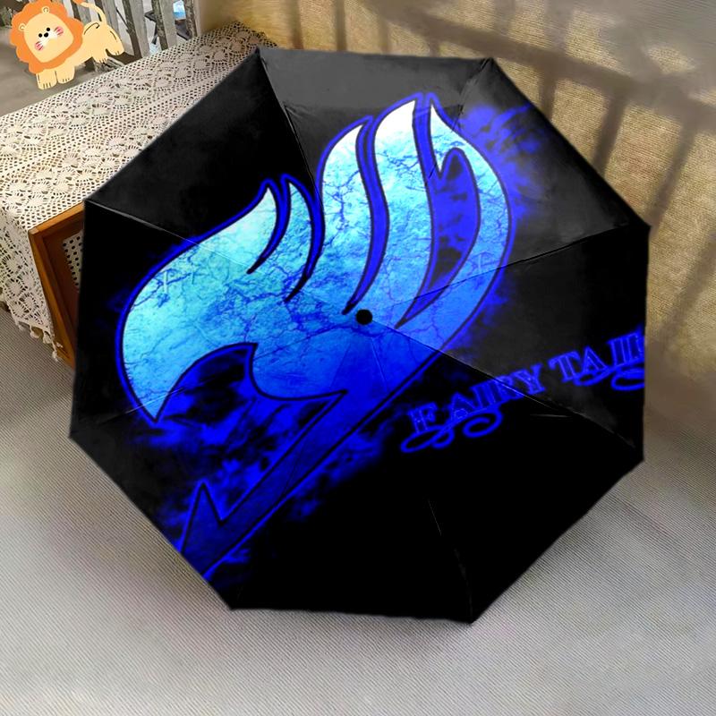 Fairy Tail Years Quest Folding Umbrella Suitable For All Seasons Portable Travel Light Umbrella