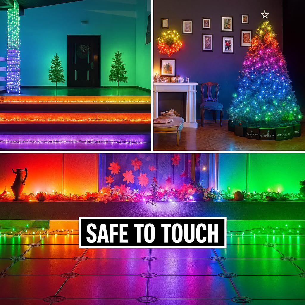 Multicolor Led Serial String Lights – 8 Modes Changing Controller, Waterproof Fairy Lights for Home, Christmas, Deepawali & Diwali Decoration Lights