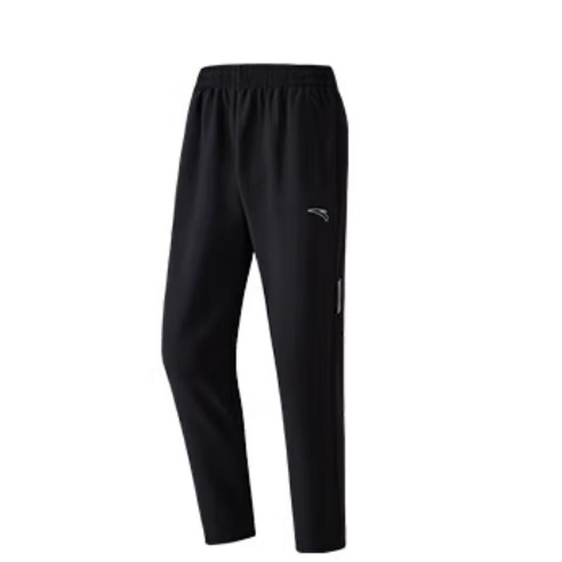 ANTA Men s Water-Repellent Fleece-Lined Running Pants M
