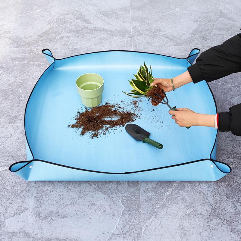 Thickened Waterproof Gardening & Potting Mats for Soil Mixing and Planting