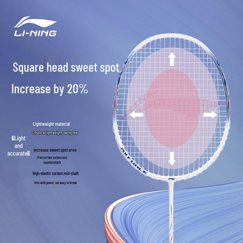 Li-Ning Thunder Carbon Badminton Racket Set