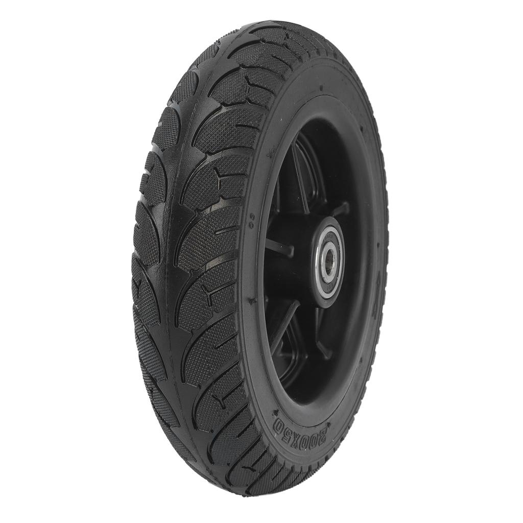 8 Zoll 200x50 Reifen Gummi Rutschfest Starker Grip Elektroroller Vollreifen für Elektroroller