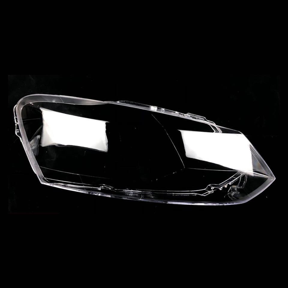 For Volkswagen VW Polo 2011 2012 2013 Car Accessories Headlight Lens Cover Headlamp Shell Lampshade Transparent Mask Plexiglass