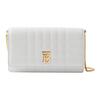 Lola Bag With Metal Logo Magnetic Closure Chain Quilted Lambskin Shoulder Crossbody Clutch Women Bags White 80697531