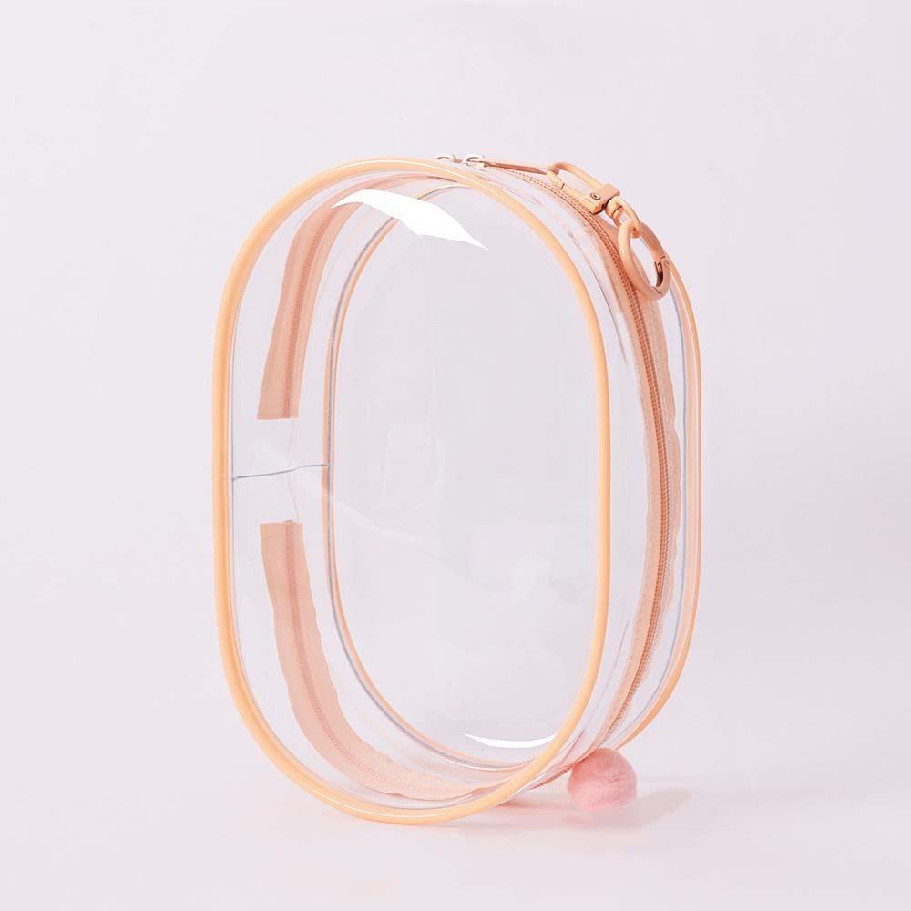 

Брелок Сумка Прозора Зовнішня Сумка для Ляльки Прозора Labubu Time Doll Сумка для Виходу Подарунки для Дівчат Empty bag Peach