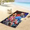 1pc SONIC Beach Towel, Outdoor Activities Perfect Summer Travel Supplies, As A Gift for Festivals