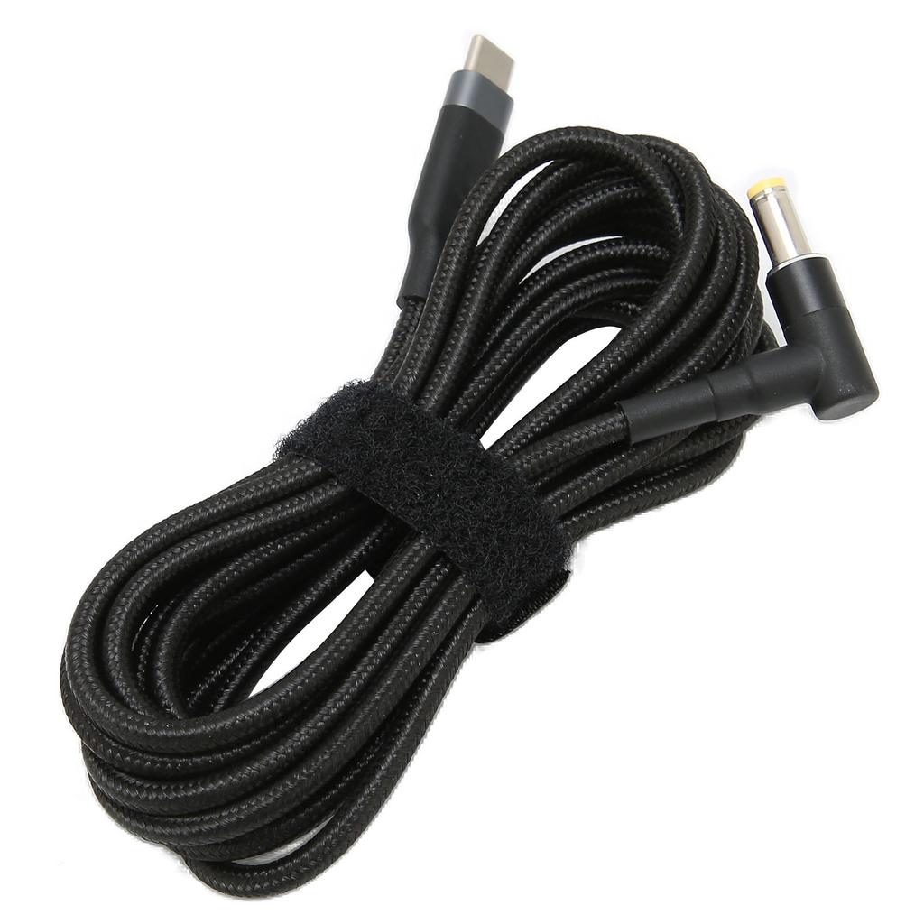 JORINDO Laptop Power Cord PD EMARK Chip 5A 100W Portable Durable Easy Operation Laptop Power Supply