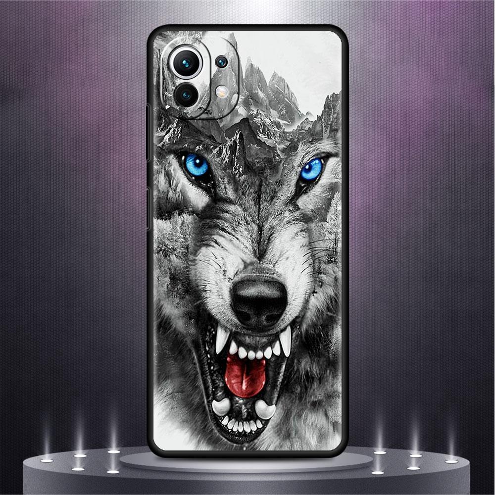 

Чехол для Xiaomi Mi Poco X3 NFC M4 F3 C40 11 11T 10T Pro 12 9T 9 10 Lite, мягкий чехол на заднюю панель телефона с изображением волка, собаки, кошки, птицы, льва, тигра Xiaomi 11T(11T Pro)