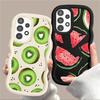 Case for Samsung Galaxy A52 A55 A06 A50 A02s A30 A51 A73 A20 A05 A03 A04 Soft Phone Cover Fruit Watermelon Kiwifruit