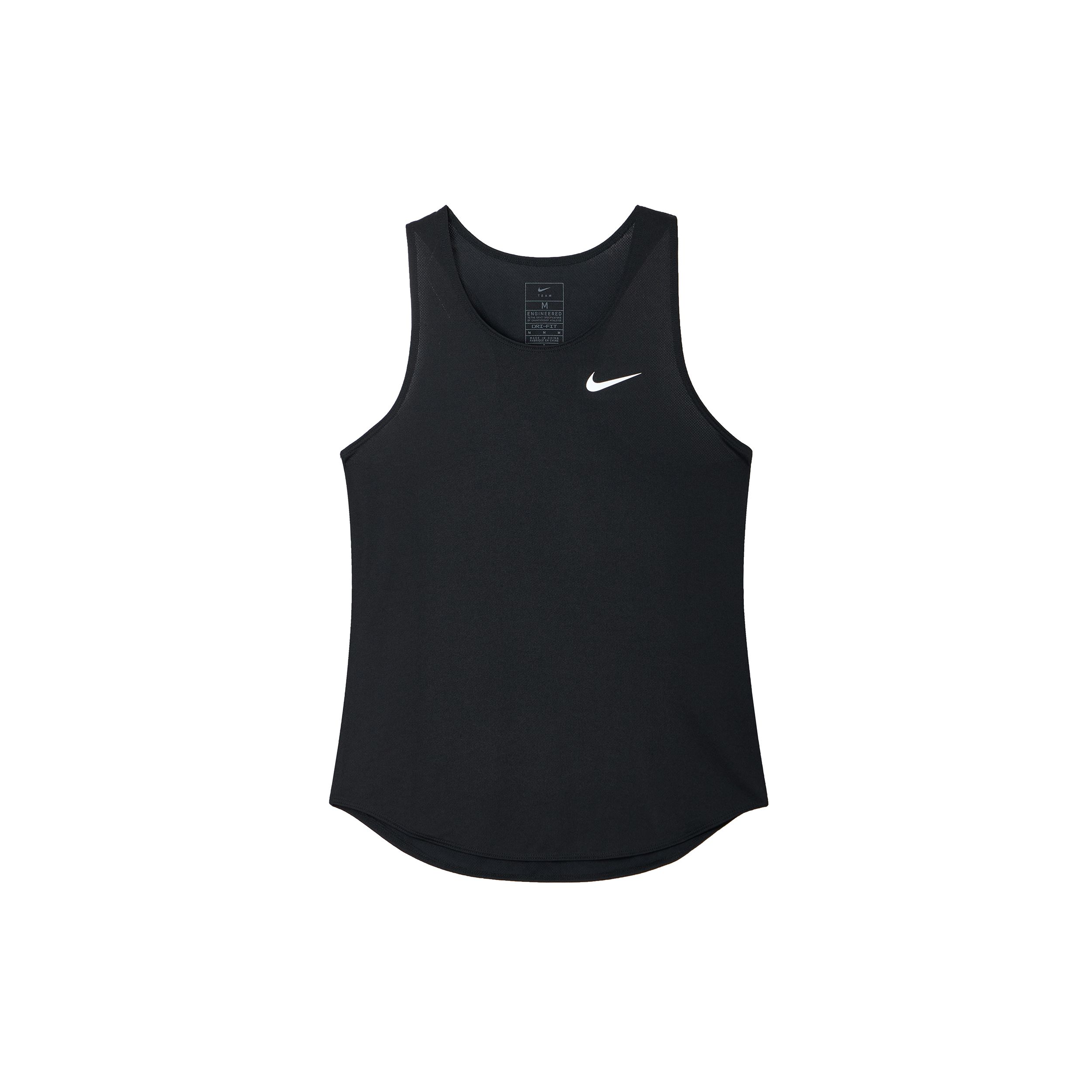 

Nike Dri-FIT Fast Sleeveless Breathable Comfortable Sweat-Wicking Tank Top Women Tops Black IB8751-010 L