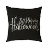 Funda de Almohada de Lino de Halloween Impresión Digital Decoración Festival de Halloween Almohada para Sofá