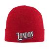 London UK England Warm Knitted Cap Hip Hop Bonnet Hat Autumn Winter Outdoor Beanies Hats for Men Women Adult