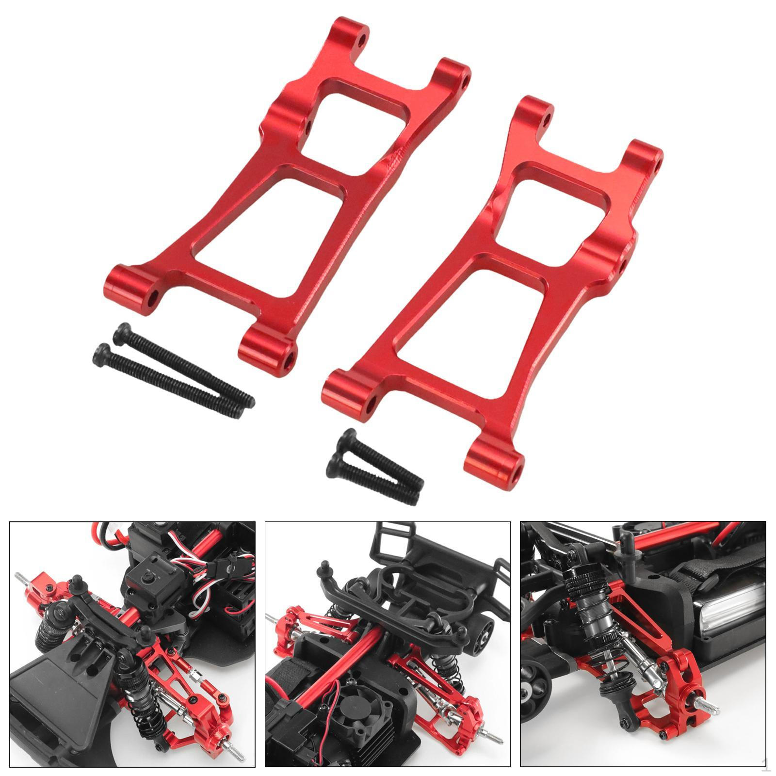 

RC Rear Lower Swing Arm Suspension for 1/14 Scale 14211 Replacement Upgrade Red