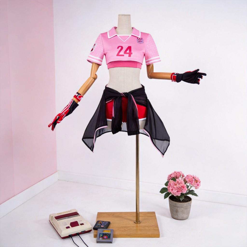 Naraka Bladepoint Lannie Cosplay Suit With Polyester Fabric For Anime Conventions And Role Play