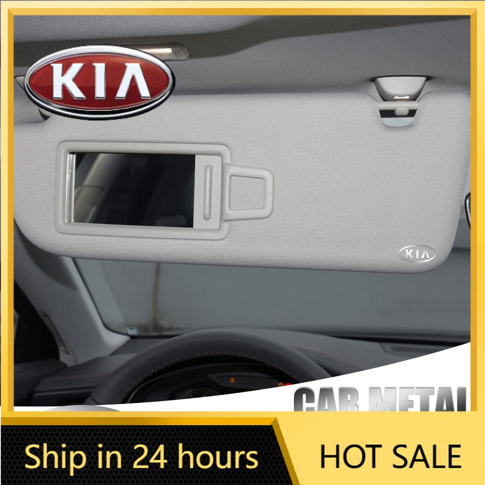 2026 Adesivo per Auto Caldo 5/10/20 pezzi 3D Metallo Decorazione Interni Auto Adesivi Stemmi Auto Styling Per KIA Rio Ceed Sportage Cerato S