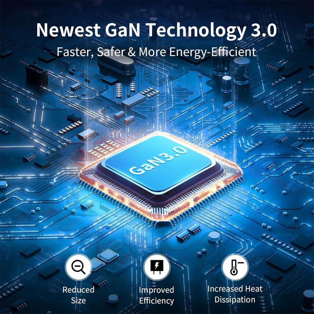 MOMAX 70W Fast Charging PD 70W GaN Fast Power Converter for International Simultaneous Charge for 6 3 PD 2 QC 1 AC International Type Worldwide