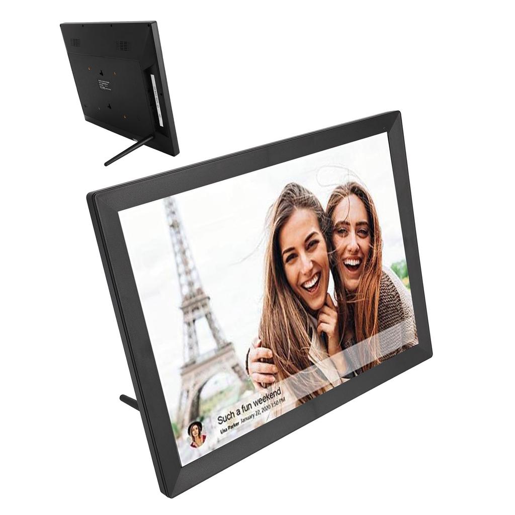Digital Photo Frame 15 Inch 1024x768 HD Touchscreen Auto Rotate Slideshow WiFi Smart Picture Frame f