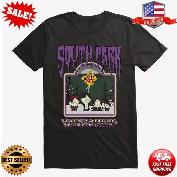 NEW South Park We re Freakin Goth! T-Shirt, S-5XL S