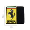 For Ferrari Horse SJ F1 Team Patches Embroidered Appliques DIY Apparel Accessories Decoration Patch For Clothing Fabric Badges HS9