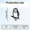 Wrought Iron Garden Owl Decor