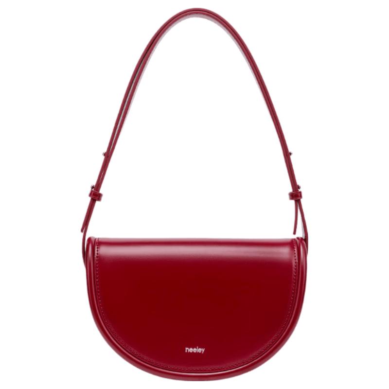 NEELEY Women s Genuine Leather Shoulder Bag Small