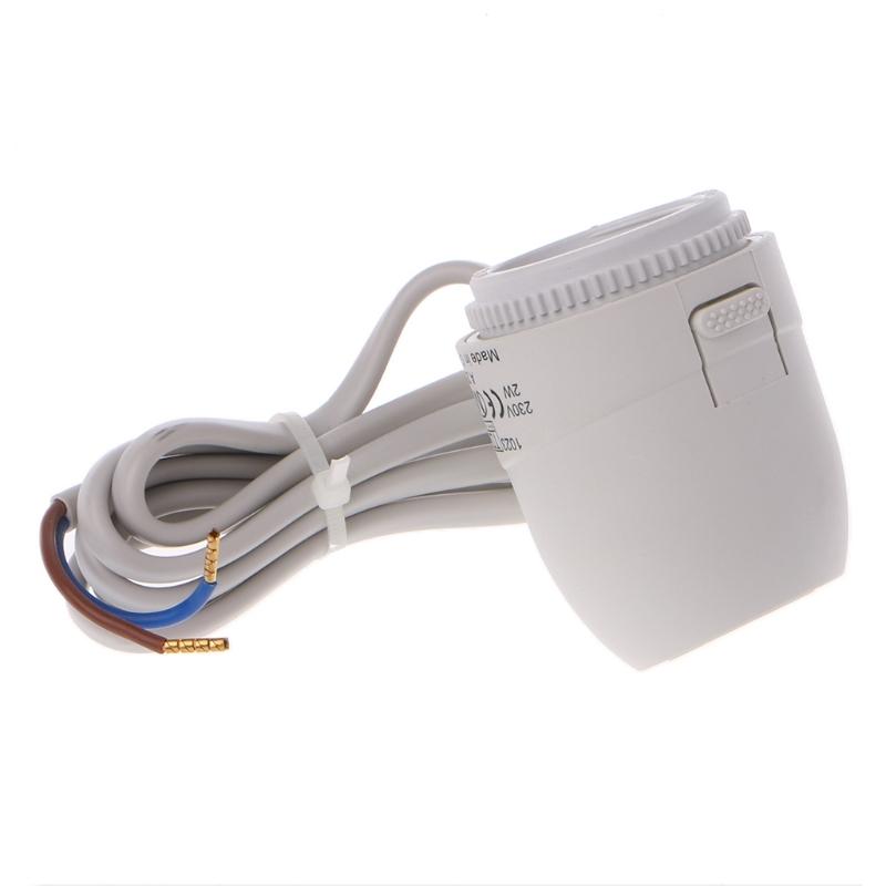 R9UD 230V 2W Normally Open Close Thermal Electric Actuator For Underfloor Heating Man