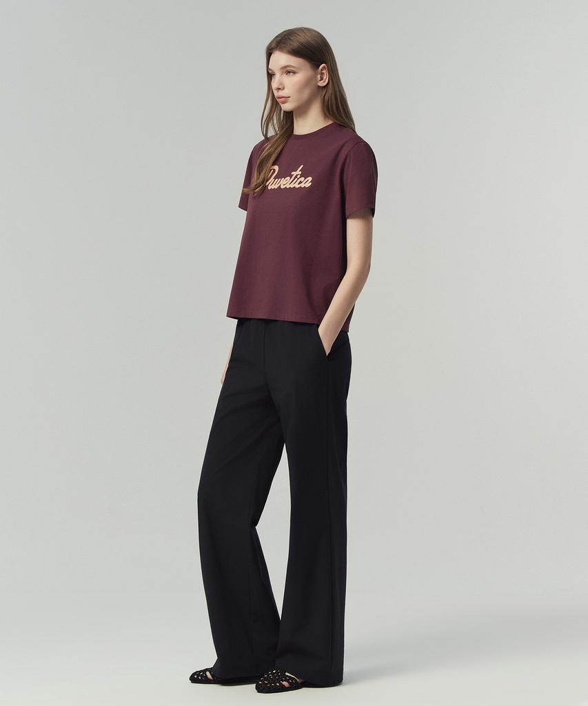 DUVETICA Montellino (Dark Red) (Women'S Short Sleeve T-Shirt)