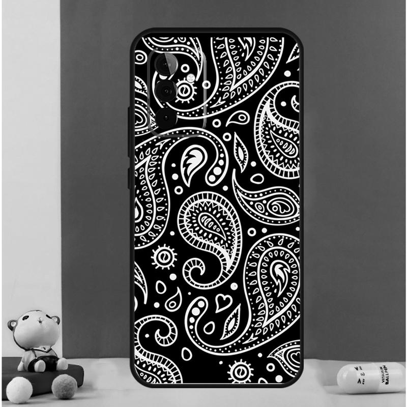 Bandana Paisley Pattern Art For Samsung Galaxy A15 A25 A51 A71 A12 A32 A52 A72 A14 A24 A34 A54 A13 A23 A33 A53 A73 Case