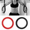 1Pc Durable Fitness Rings Nonslip Gymnastics Rings Strength Workout Training Pull Up Rings for Homes, Gym, and School