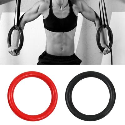1Pc Durable Fitness Rings Nonslip Gymnastics Rings Strength Workout Training Pull Up Rings for Homes, Gym, and School