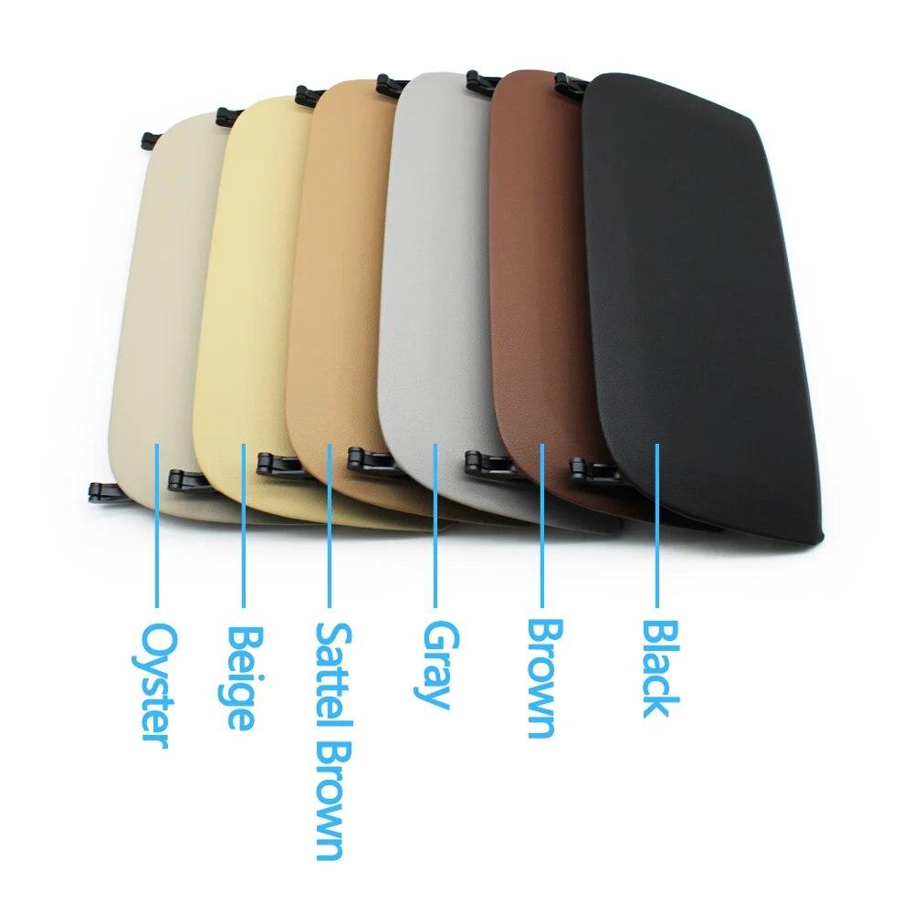 Interior Car Front Seat Leather Backrest Storage Panel Cover For BMW 5 7 GT Series F10 F11 F18 F01 F02 F07 520 523 525 530 730