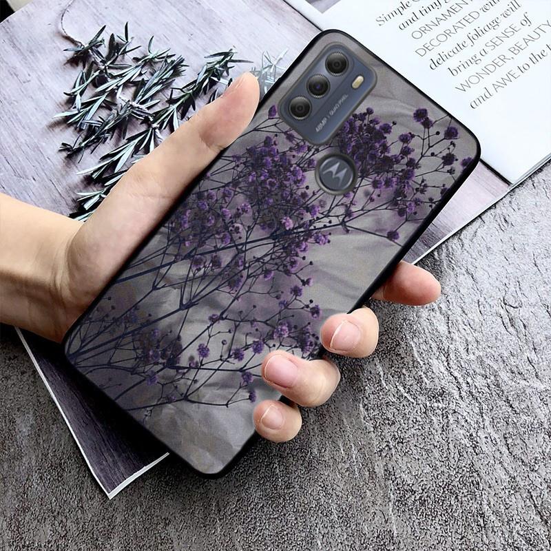 Etui na telefon Baby Breath Flowers do Moto G84 G22 G32 G42 G52 G62 G53 G72 G60 G60S G100 G10 G20 G30 G13 G50 G 5G G Pure