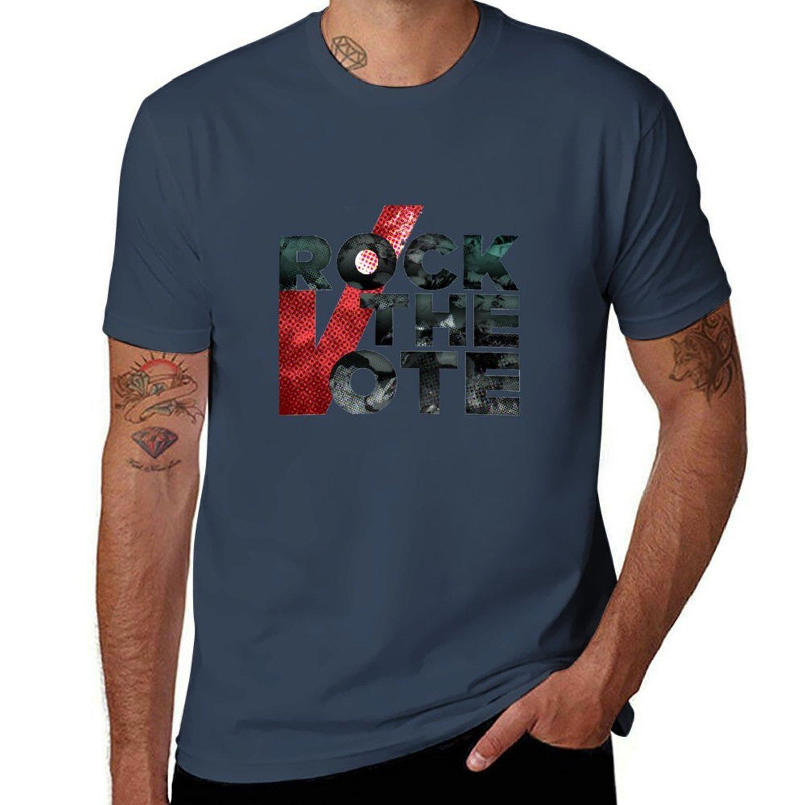 rock the vote the original tshirt TShirt man t shirts graphic t shirt man designer TShirt S