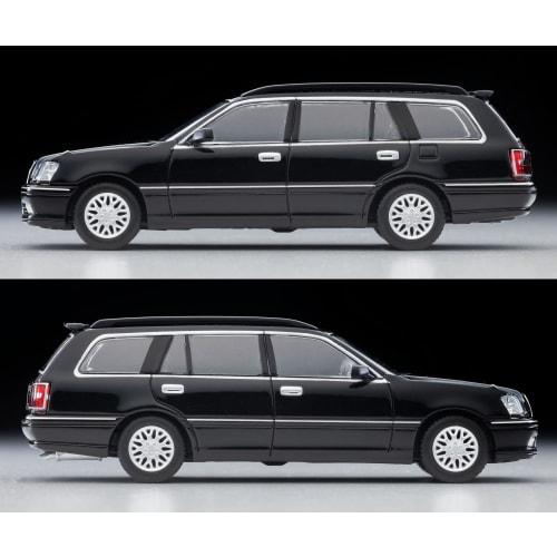 TOMYTEC Tomica Limited Vintage Neo 1/64 Scale LV-N355b Toyota Crown Estate Athlete V (Black) 2001 Model, Finished Model, 333319