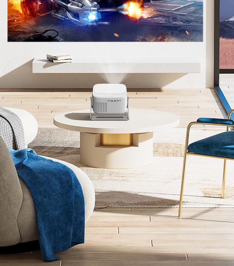 Germany 2026 4K Home Projector with Phone Screen Mirroring for Home Theater and Office Use