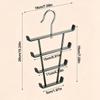360 Rotating Clothes Hanger Rack Space Saving Wardrobe Storage Rack  Home Organizer